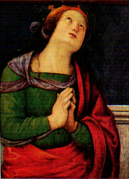 PERUGINO, Pietro Saint Flavia